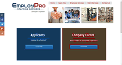 Desktop Screenshot of employpro.com