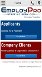 Mobile Screenshot of employpro.com